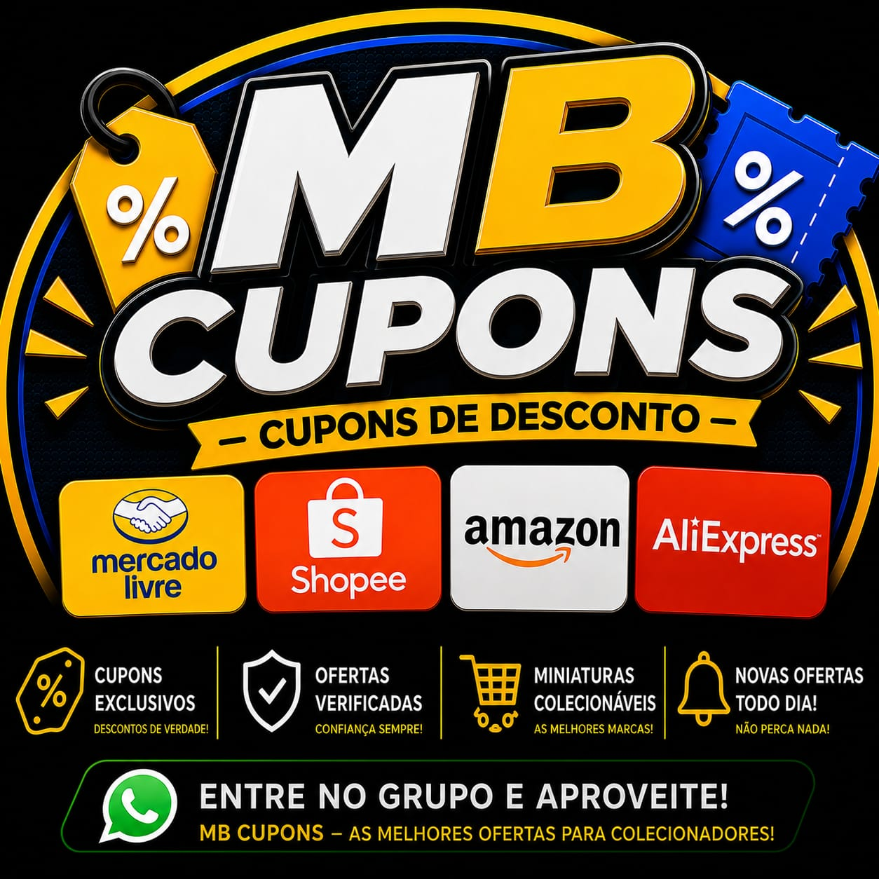 MB CUPONS - Cupons de Desconto